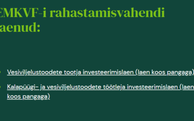 Euroopa Merendus-, Kalandus- ja Vesiviljelusfondi 2021-2027 (EMKVF) rahastamisvahend